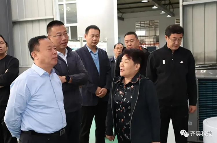 中共臨（lín）淄區委書記朱正林率隊到柚子直播平台科技調研
